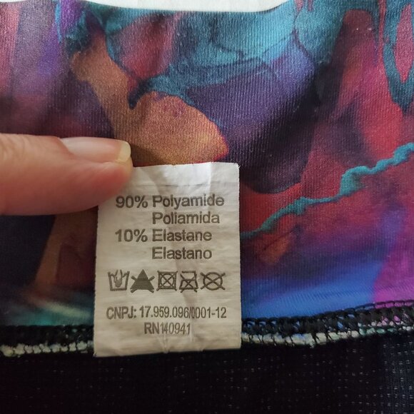 Dona Jofit Colorful Paint Abstract Golf Tennis Tiered Skort - Picture 14 of 16